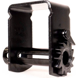4" Storable Sliding Truck Tie Down Winch, Bottom Mount view 2