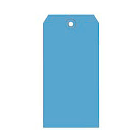 Box Packaging Inc G11051A Shipping Tags, #5, 4-3/4"L x 2-3/8"W, Dark Blue, 1000/Pack image.