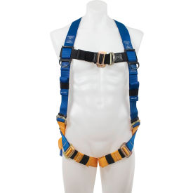 Werner LiteFit Climbing Harness w/ Slotted Pass Thru Legs, 2 D Rings, M/L