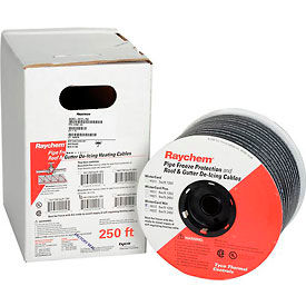 Tyco Thermal Controls H612250 Raychem®  WinterGard Wet® Heat Cable H612250, 250 Ft. Reel 6-Watt Per Foot 120V image.