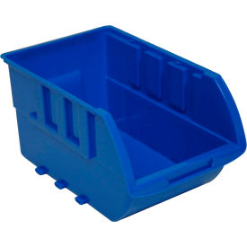 Homak Manufacturing HA01015612 Homak Single Medium Plastic Individual Bin HA01015612 No Logo, 5-7/8"W x 9-3/8"D x 4-7/8"H, Blue image.
