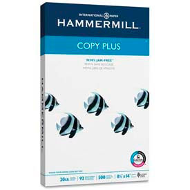 Hammermill 105015 Hammermill® Copy Plus Paper, 8-1/2" x 14", 20 lb, White, 500 Sheets/Ream image.