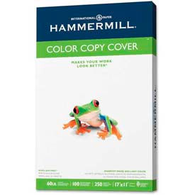 Hammermill 122556 Hammermill® Color Copy Cover Paper, 11" x 17", 60 lb, Ultra Smooth, White, 250 Sheets/Ream image.