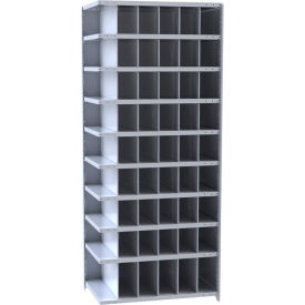 Hallowell A5528-24HG Hi-Tech Parts Bin Unit 36"W x 24"D x 87"H Gray 54 Bin Add-on