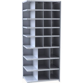 Hallowell A5531-24HG Hi-Tech Parts Bin Unit 36"W x 24"D x 87"H Gray Add-on 29 Bins
