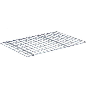 Hallowell HWD3618 Wire Deck for Rivetwell 36"W x 18"D x 1/4"H Gray image.
