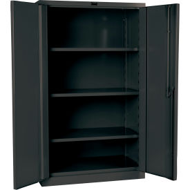 Hallowell® Galvanite DuraTough Extra HD Storage Cabinet 48"W x 24"D x 60"H Charcoal 