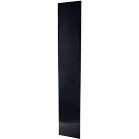 Hallowell KMP1272ME Hallowell® Universal End Panel For Locker, 1/8"W x 12"D x 72"H, Black image.