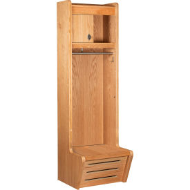 Hallowell® Recruiter-2 Security Box Built-In Combo Lock Open Front 1-Wide StarterAssembled 