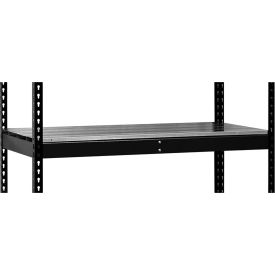 Hallowell FKRL3624E-ME Fort Knox Rivetwell Extra Level w/EZ Deck 36 x 24 x 3.375 Black 1 Level