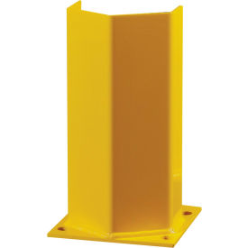 Hallowell PP070712SY Hallowell Steel Post Protector, 4.25"L x 4.25"W x 12"H, Safety Yellow image.