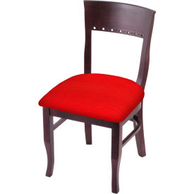 Holland Bar Stool Hampton 3160 Arbor Dining Chair Canter Saddle Seat Dark Cherry Finish 