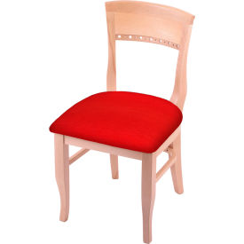 Holland Bar Stool Hampton 3160 Arbor Dining Chair Canter Red Seat Natural Finish 