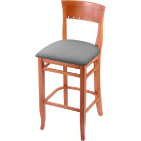 Holland Bar Stool 3160 30" Bar Stool Canter Folkstone Gray Medium Finish 