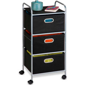 3 Fabric Drawer Storage Cart - 16-1/8