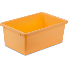 Small Plastic Bin 11-3/4""L x 7-3/4""W x 5""H - Yellow