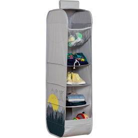 Honey-Can-Do® 5-Compartment Kids Hanging Toy Sorter - Gray