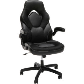 RESPAWN Ergonomic Gaming Chair, High Back, Flip-up Arms, Black view 2