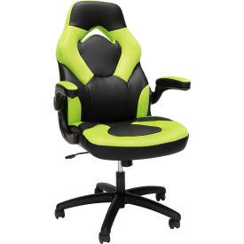 RESPAWN Ergonomic Gaming Chair, High Back, Flip-up Arms, Green view 2