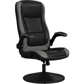 RESPAWN 800 Rocker Gaming Chair Floor, High Back Recliner with Armrests, Gray view 2