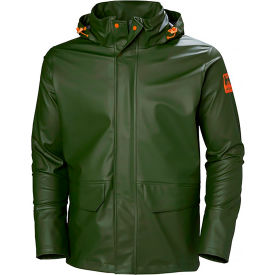 Helly Hansen 70282_480-L Helly Hansen Gale Rain Jacket, L, Army Green image.