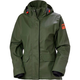 Helly Hansen 70286_480-XL Helly Hansen Womens Luna Rain Jacket, XL, Army Green image.