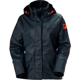 Helly Hansen 70286_590-2XL Helly Hansen Womens Luna Rain Jacket, 2XL, Navy image.