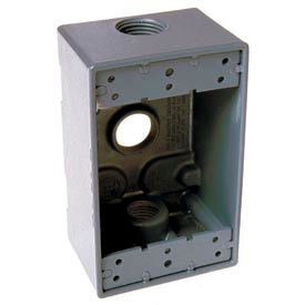 Electrical Boxes & Enclosures | Boxes - Outdoor | Hubbell 5324-0 Single ...