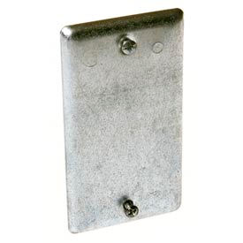 Hubbell Electrical Products 860 Hubbell 860 Handy Box Cover, Blank image.