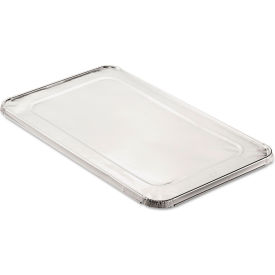 HFA® Steam Pan Foil Lid Fits Full-Size Pan 40 Gauge Silver 50/Case