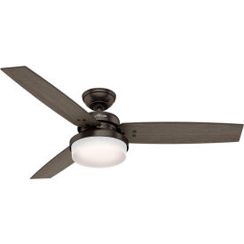 52" Sentinel Ceiling Fan with Light and Handheld Remote in Premier Bronze view 2