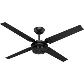 Hunter Fan 54"" Chronicle Ceiling Fan with Wall Control 59235 - Matte Black