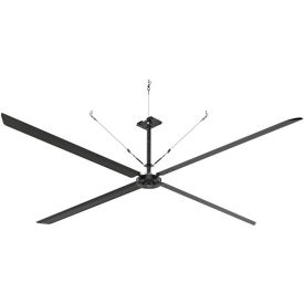 Hunter ECO 18 HVLS Ceiling Fan with 2.5-4 Downrod 200-240V 1 Phase 