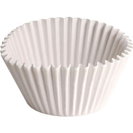 Hoffmaster® Paper Fluted Bake Cups 2-1/4" Dia. x 1-7/8"H White Pack of 10000
