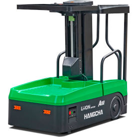Hangcha Electric Lithium-Ion Battery Powered Stock Picker 173-5/8" Platform Height 470 lb. Cap. 