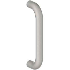 Hager Companies 004G00000000032D 4g Round Wrought Door Pull 8" Us32d image.