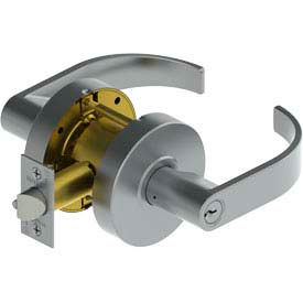 Hager Companies 255302N26D000A0NA00C 2553 Grade 2 Cylindrical Lock - Entry 2-3/4" Us26d Arc Nc Asa Ic image.