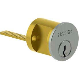 Hager Companies 390100026D0006CD 3901 Rim Cylinder Us26d 6pcyl Scc Kd image.