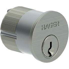 Hager Companies 390201D26D0006CD 3902 Mortise Cylinder 1-1/4" Us26d 6pcyl Scc Kd image.