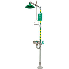 Haws AXION MSR, 8300-8309, Emergency Combination Eye/Face Wash Station/Drench Shower