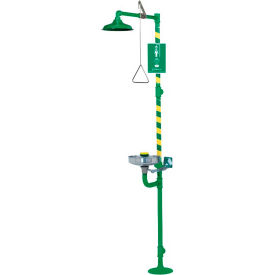 Haws AXION MSR, 8300CRP-8309CRP, Combination Eye/Face Wash/Drench Shower
