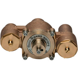 Haws , 9201H, Lead Free Thermostatic Emergency Mixing Valve, 31 GPM