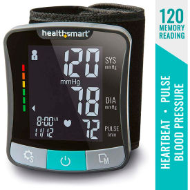 HealthSmart 04-820-001 HealthSmart Digital Premium Wrist Blood Pressure Monitor with Cuff image.
