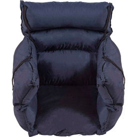 HEALTHSMART 513-7608-2400 DMI® Comfort Chair Pillow Cushion, Navy image.