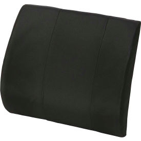 HealthSmart 555-7301-0200 DMI Lumbar Back Support Foam Seat Cushion, Black image.