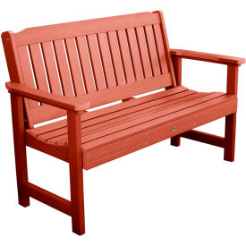 Highwood® Lehigh 5 Garden Bench Rustic Red 