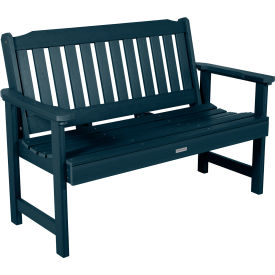 Highwood® Lehigh 4 Garden Bench Federal Blue 