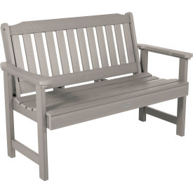 Highwood® Lehigh 4 Garden Bench Harbor Gray 