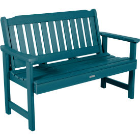Highwood® Lehigh 4 Garden Bench Nantucket Blue 