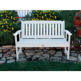 Highwood Lehigh 4' Outdoor Bench, White